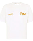 DSquared2 - "REBELS" Embroidered T-shirt in White