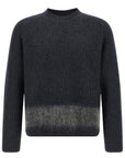 DSquared2 - "OBSESSED" Dark Grey Wool and Mohair Sweater