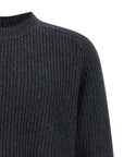 DSquared2 - "OBSESSED" Dark Grey Wool and Mohair Sweater