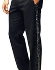 John Richmond - "MARTIM" Embellished Dress Pants in Black