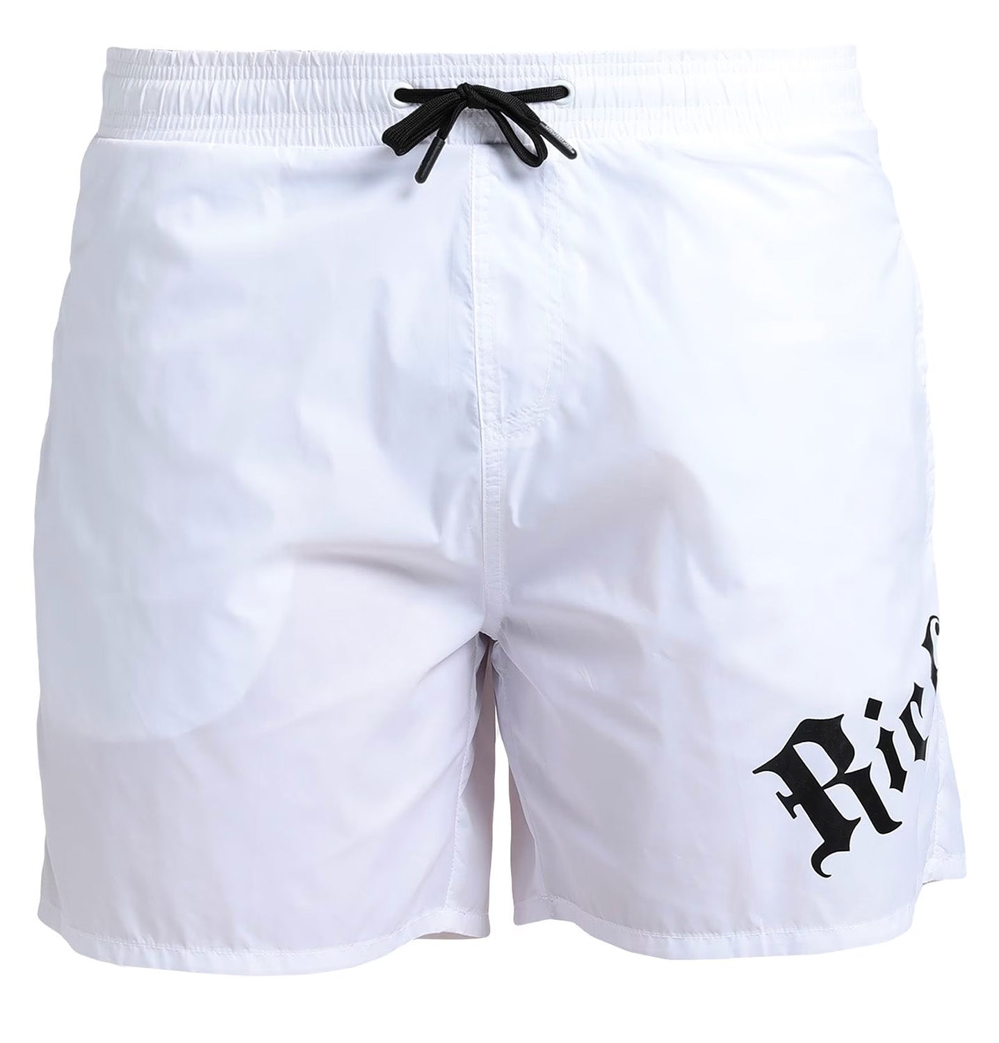 Men&#39;s John Richmond - &quot;SKIRNO&quot; Swim Trunks in White