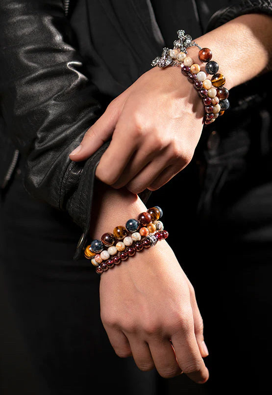 King Baby - "BURMA JADE" 8mm Beaded Bracelet