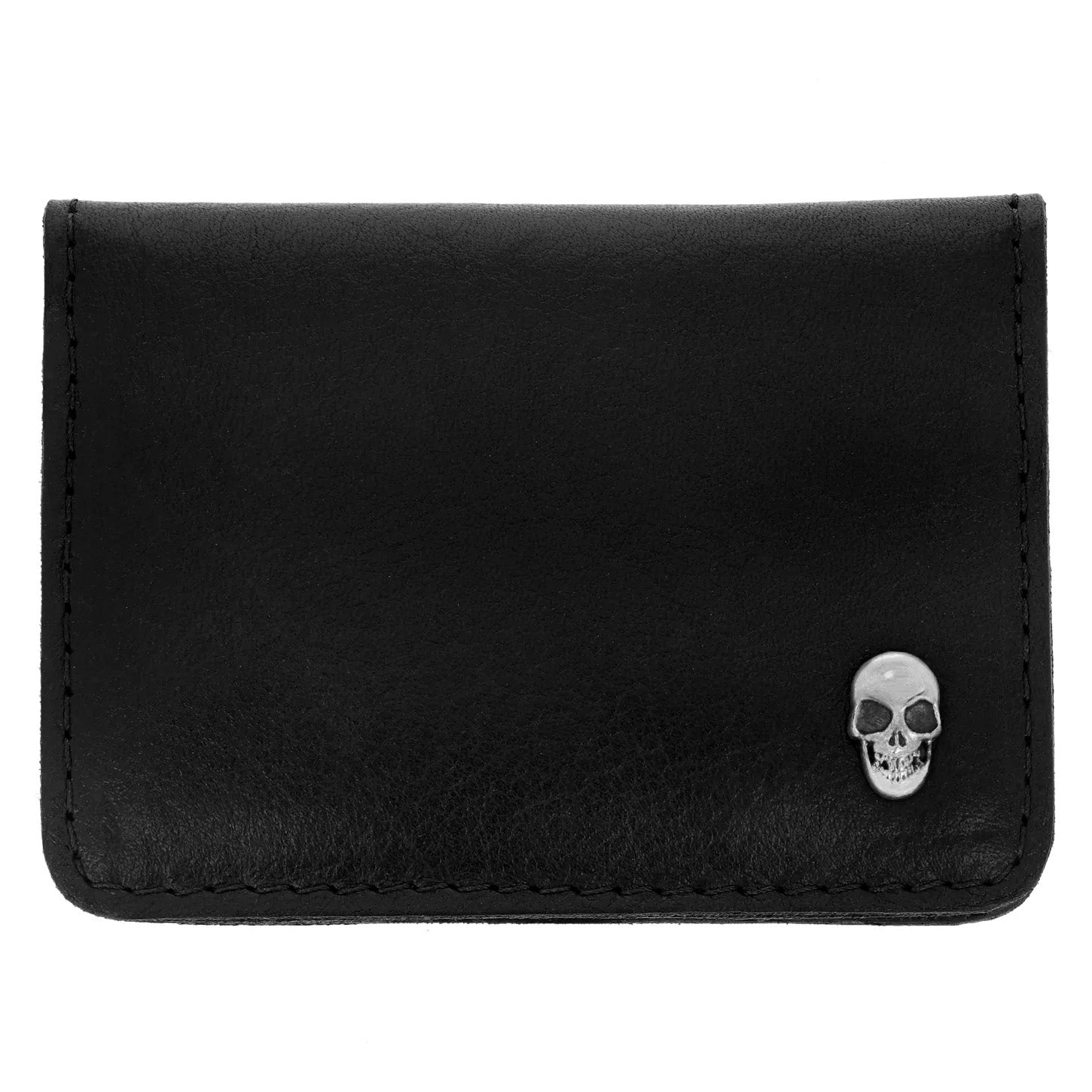 King Baby - &quot;LEATHER and SKULL&quot; Card Case