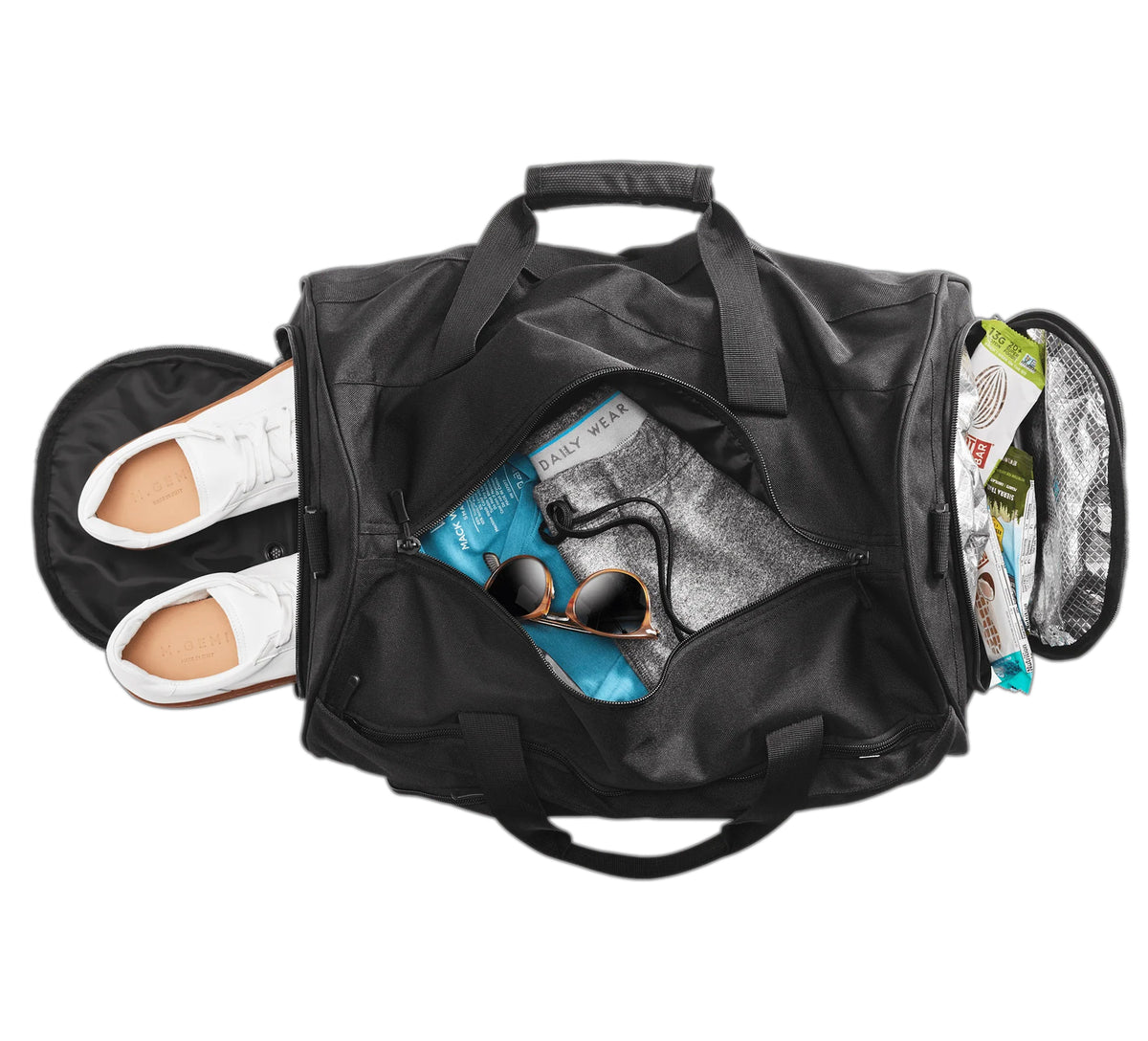 Mack Weldon ATLAS DUFFLE & GYM BAG in Black J. Ransom LA