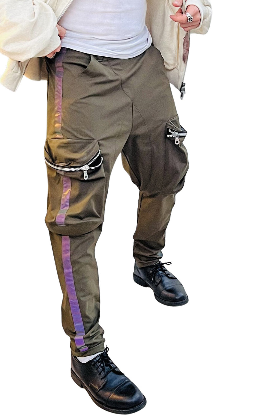 Obelisk – Men's Aurora Line Cargo Pants in Khaki