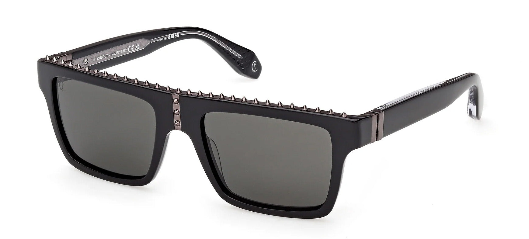Christian Louboutin - "ROLLER"  Sunglasses in Shiny black - LB0023 01A