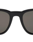 Tom Ford - "ARNAUD" Square Sunglasses in Shiny Black Frames with Polarized Smoke Lenses