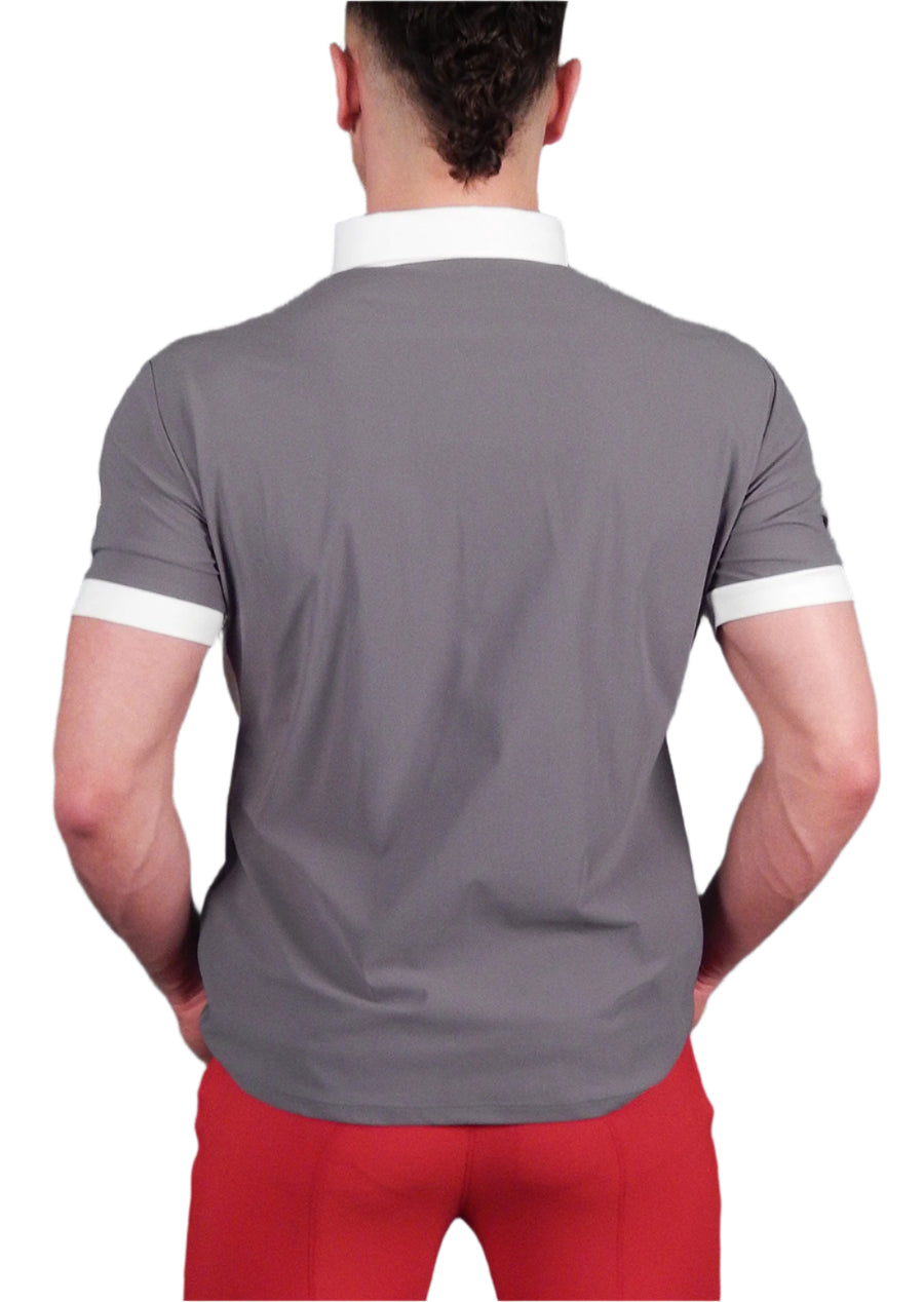 VESTRUM - "BUDONI" S/S Shirt in Dark Grey