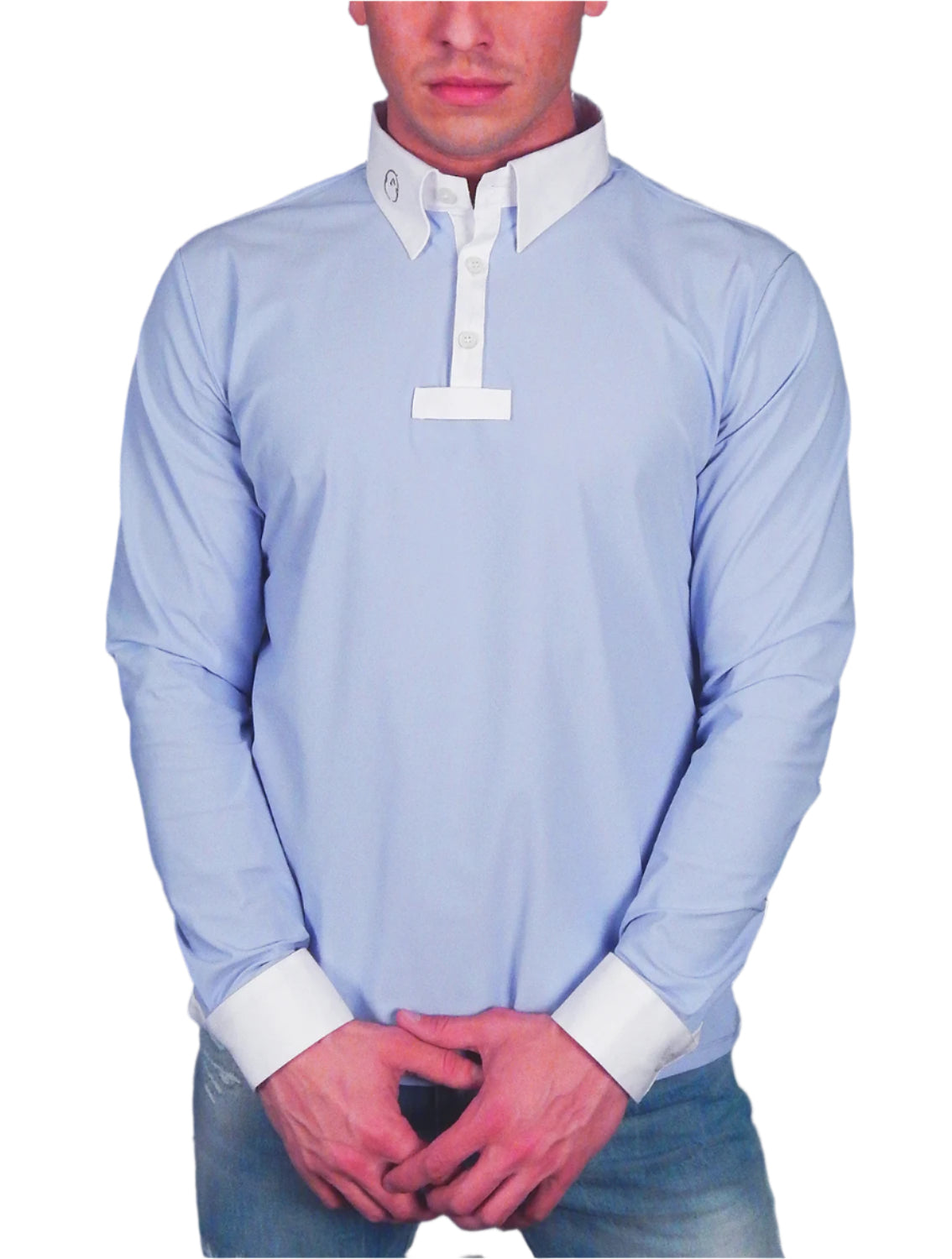 VESTRUM - &quot;KETCHUM&quot; L/S Shirt in Sky Blue