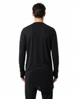 Back view with pure-white background