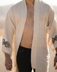 Brighter model and clothing, detail view
