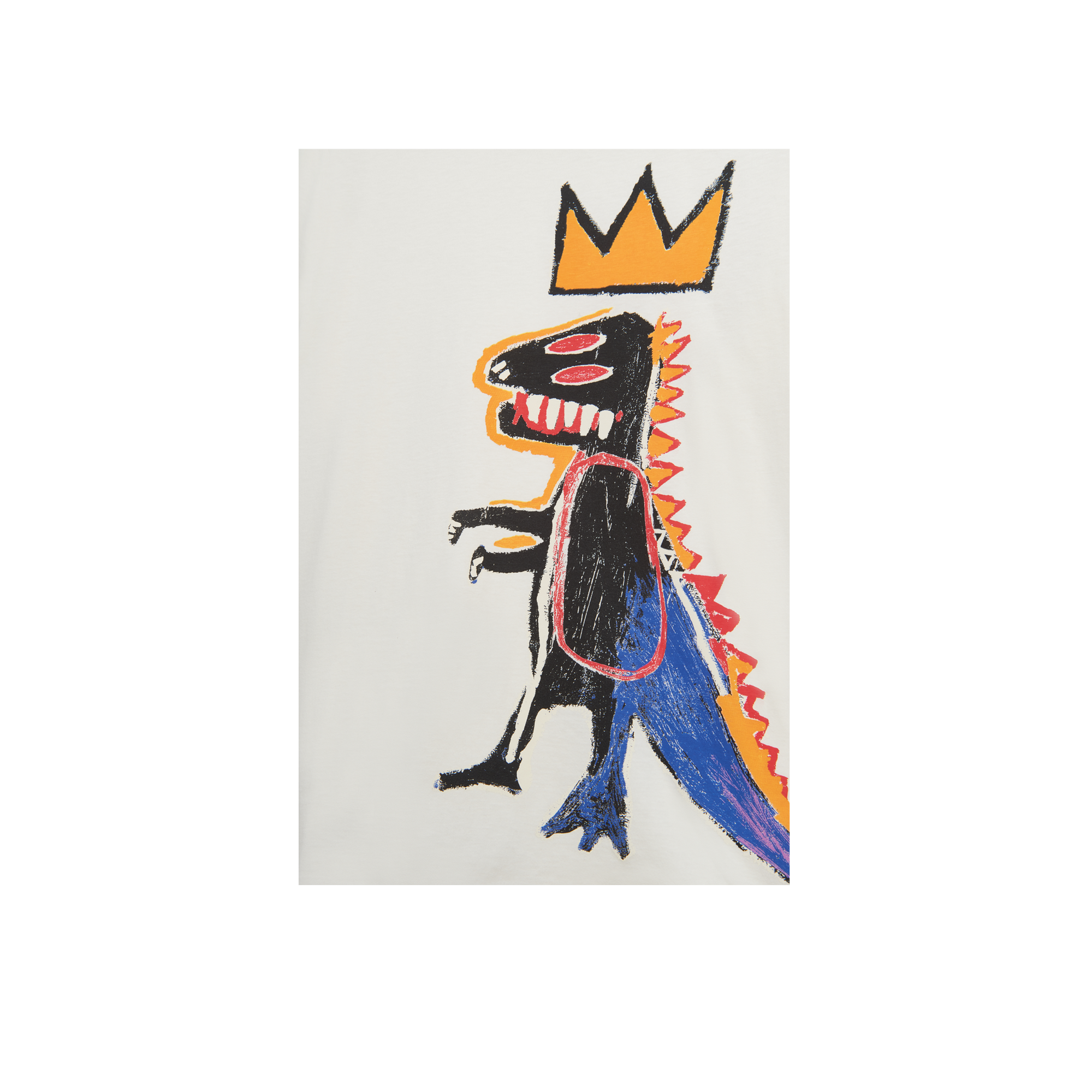 ROME PAYS OFF - Jean-Michel Basquiat "Pez Dispenser" T-Shirt in Sand