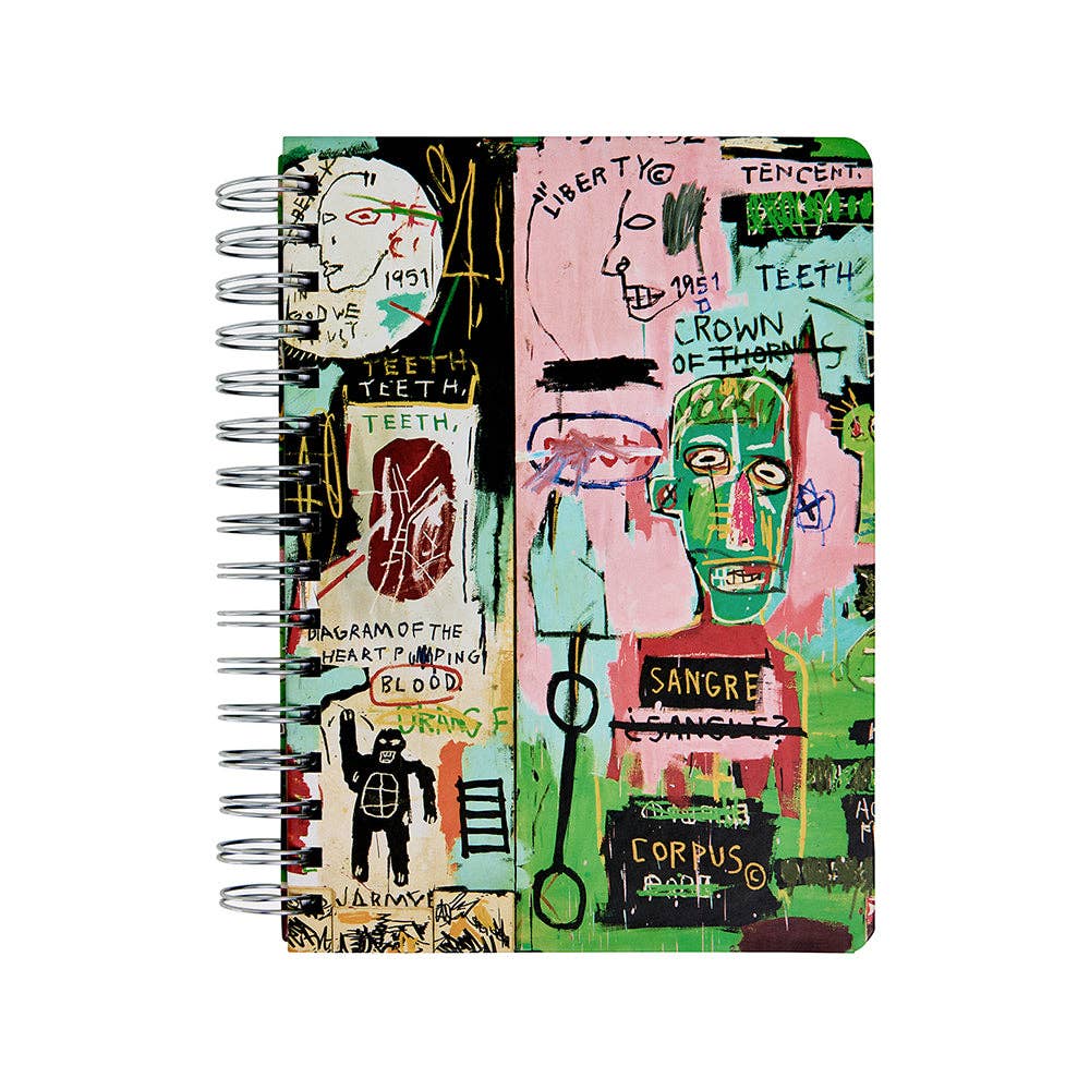 Rome Pays Off - Jean-Michel Basquiat "In Italian" Wire-O Notebook