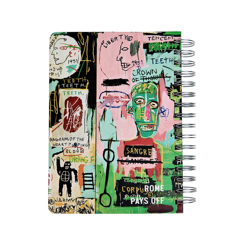 Rome Pays Off - Jean-Michel Basquiat "In Italian" Wire-O Notebook