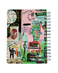 Rome Pays Off - Jean-Michel Basquiat "In Italian" Wire-O Notebook