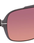 ic! berlin - "NASH" Sunglasses with Aubergine Purple Lenses and Sunset Blvd Frames