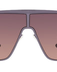 ic! berlin - "NASH" Sunglasses with Aubergine Purple Lenses and Sunset Blvd Frames