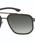 ic! berlin - "TANTAL" Sunglasses with Black Frames and Gunmetal Lenses