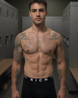 John Richmond - "LONDON" Trunks in Black