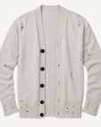 VANADIS cardigan laid flat