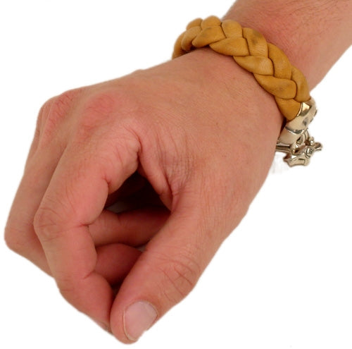 NAGUAL - "MAYA AZTECA" Arrowhead Bracelet in Brown