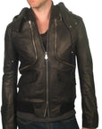 MEN'S OBELISK - "CUPRA" Lambskin Jacket