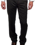 Men's John Richmond - "IMPERIA" Striped Trousers in Black