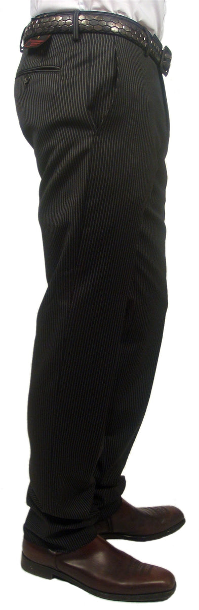 Men&#39;s John Richmond - &quot;IMPERIA&quot; Striped Trousers in Black