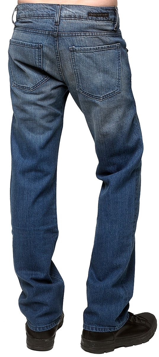 Men's ROCKSTAR sushi - "STUDDED" Straight Leg Jeans