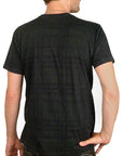Men's DOCTRINE - "TARTAN" T-Shirt in Black