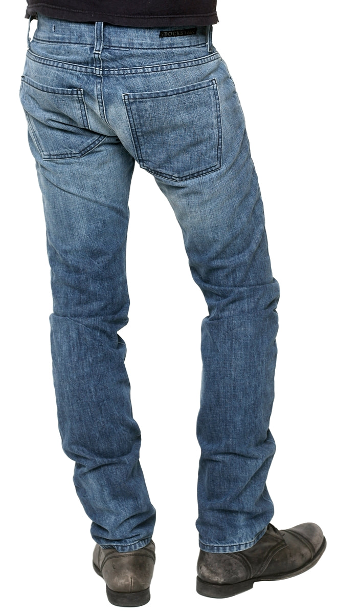 Men's ROCKSTAR sushi - "FENTON" Skinny Jeans in Light Wash