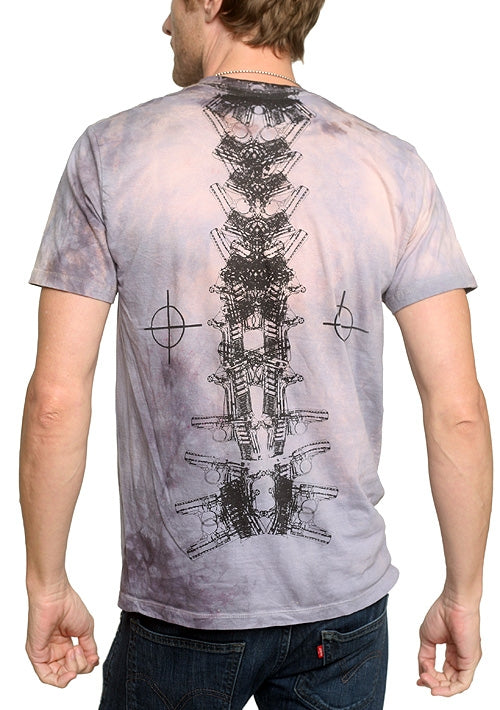 Men's JUNKER DESIGNS - "HEART WINGS" T-Shirt in Vintage Black