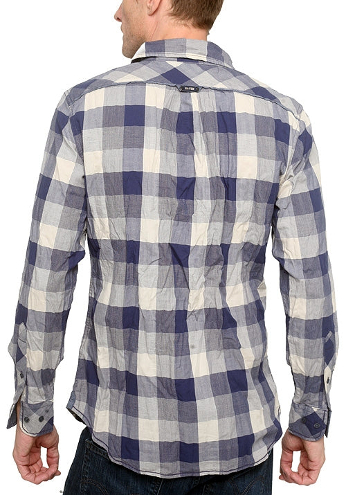 Men&#39;s RA-RE - &quot;TAMIROFF&quot; Western Plaid Shirt