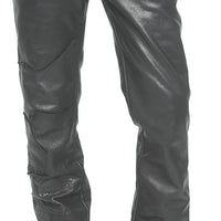 Men's JUNKER Designs - "JOSH" Black Leather Pants