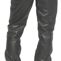 Men's JUNKER Designs - "JOSH" Black Leather Pants