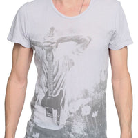 Men's RA-RE - "Von BERGMANN" Ultra-Lux T-Shirt in Light Lilac