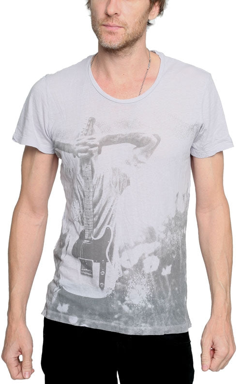 Men's RA-RE - "Von BERGMANN" Ultra-Lux T-Shirt in Light Lilac