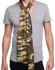 MARCELO PEQUENO - "CAMOUFLER" Micromodal and Cotton Scarf
