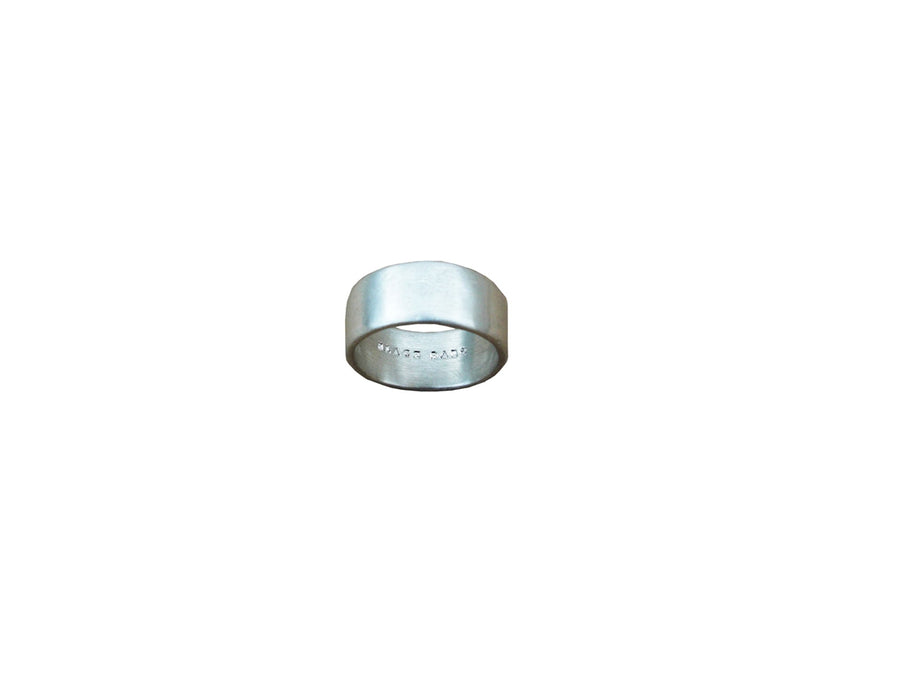 BLACK BARC - "BLUE STRIPED HANDKERCHIEF SCARF" with Sterling Silver Ring