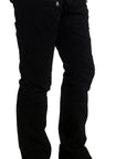 Men's ROCKSTAR Sushi - "JAX" Biker Pants in Black Twill