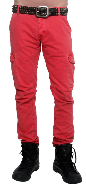 Men's ROCKSTAR sushi - "BRICK RED" Cargo Pants