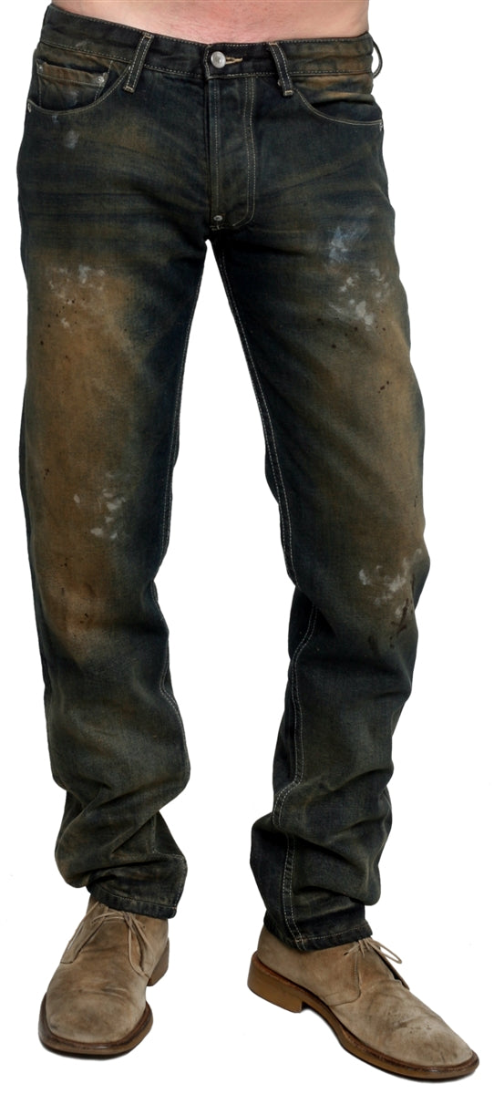 Men's PROSPECTIVE FLOW - "RAMPO" Straight Legged Jean in 1901 Wash