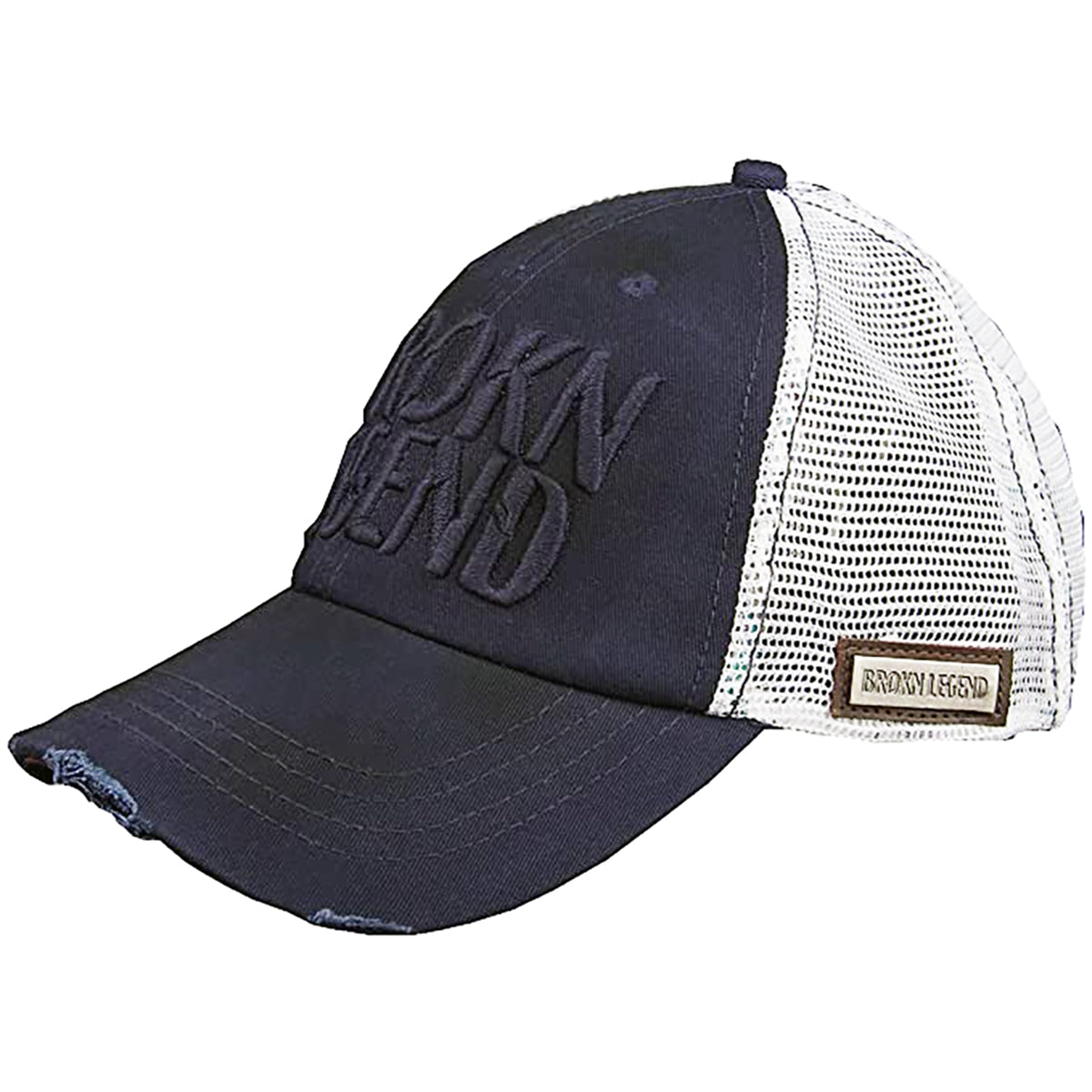 Brokn Legend - &quot;LOGO TRUCKER&quot; Hat in Dark Blue
