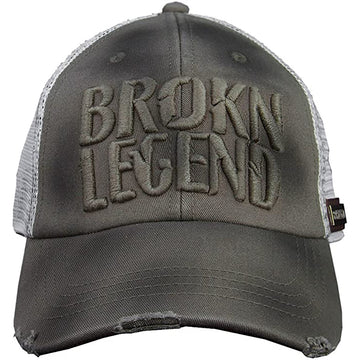 Brokn Legend - "LOGO TRUCKER" Hat in Green