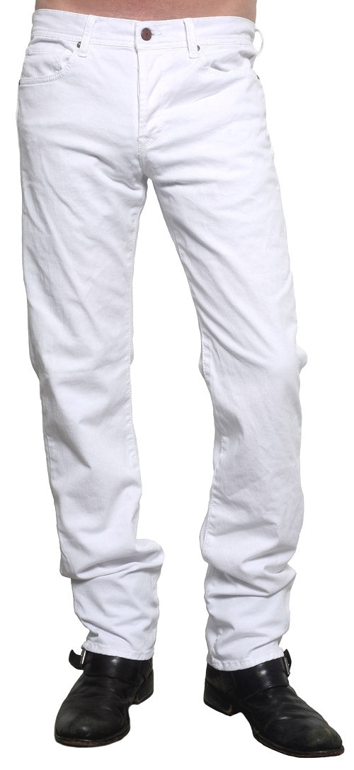 Men&#39;s ROCKSTAR sushi - &quot;5 POCKET&quot; Straight Leg Jeans in White