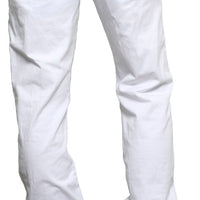 Men's ROCKSTAR sushi - "5 POCKET" Straight Leg Jeans in White