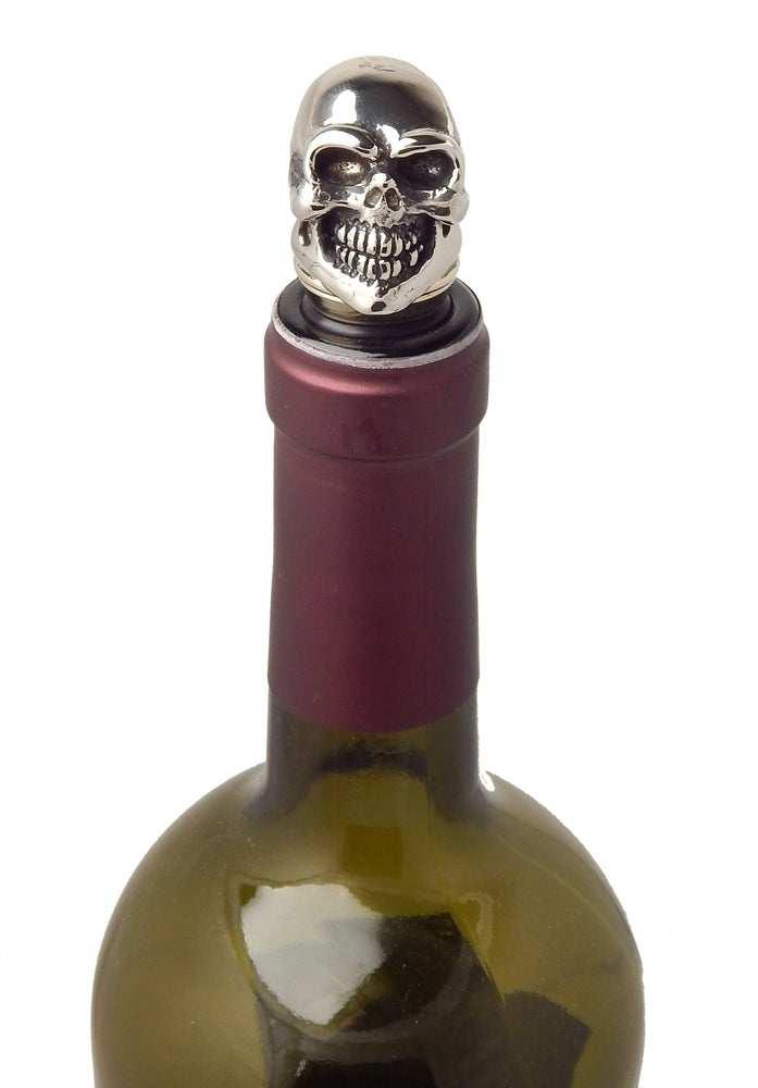 DOUBLE CROSS Home - &quot;CHOMPS&quot; Skull Wine Stopper