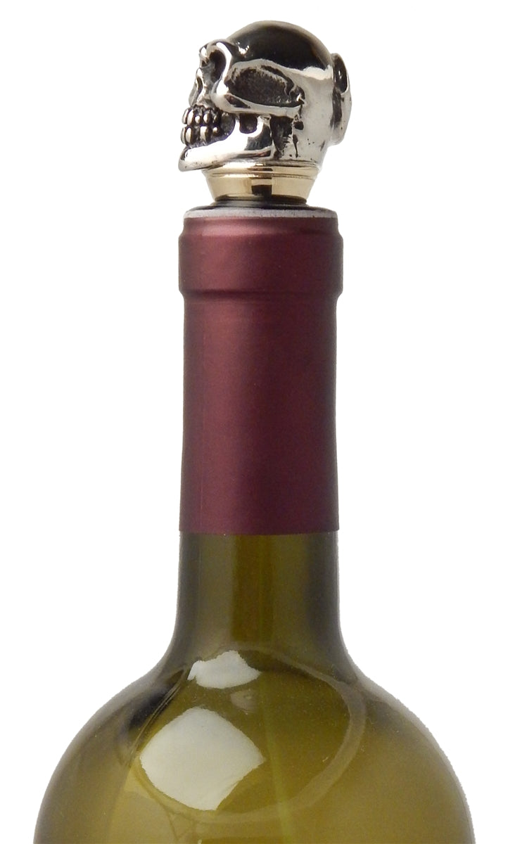 DOUBLE CROSS Home - &quot;CHOMPS&quot; Skull Wine Stopper