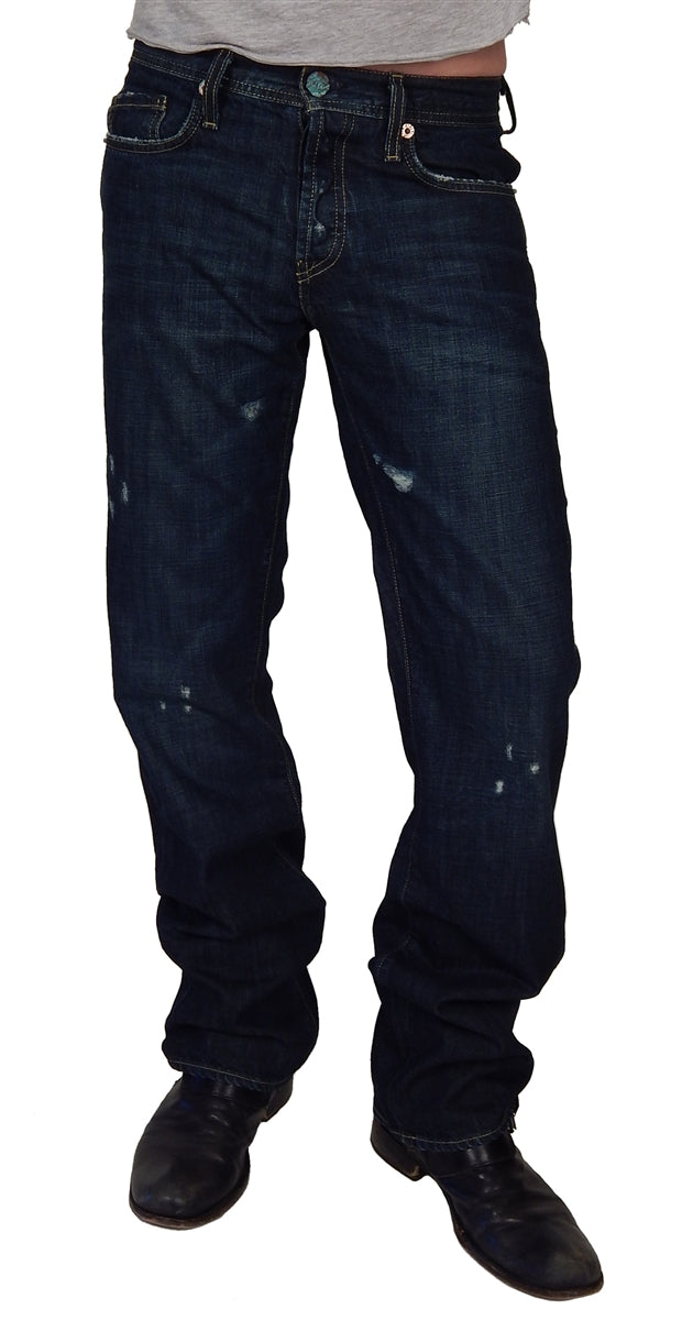 Men's Genetic Denim - "KRYPTON - DARK" Dominant Boot Cut Jean