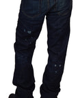 Men's Genetic Denim - "KRYPTON - DARK" Dominant Boot Cut Jean
